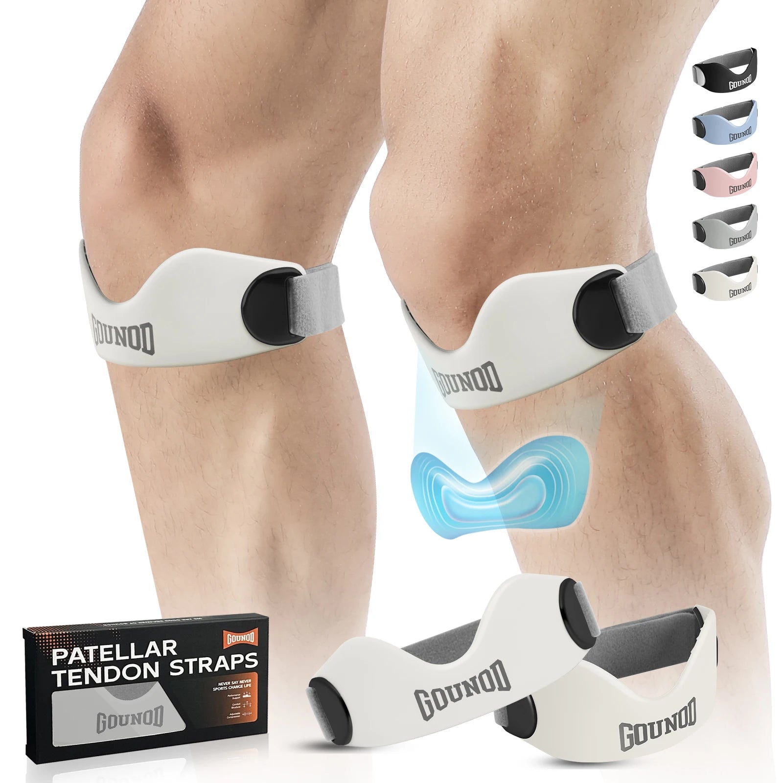 Tendon Support Strap for Knee Pain Relief Non-slip