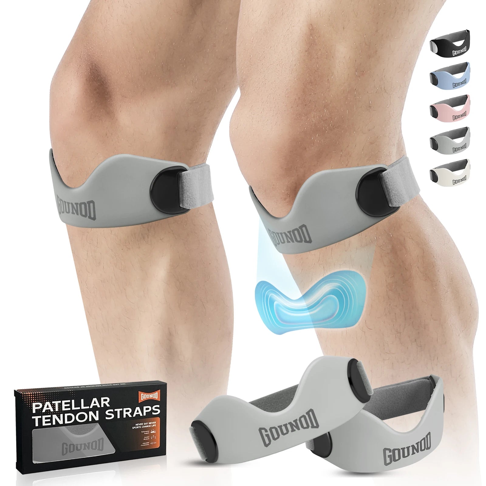 Tendon Support Strap for Knee Pain Relief Non-slip