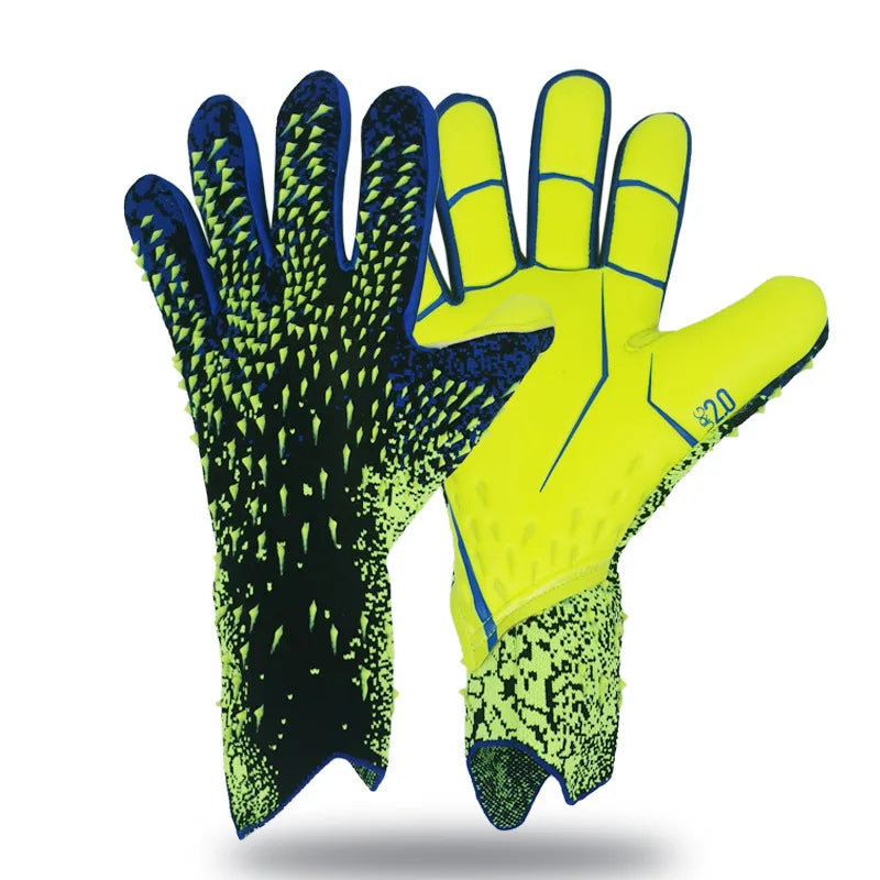 Professional Football Soccer Goalkeeper Gloves for Adults And Teenagers Thickened Protection Handwear for Goalie