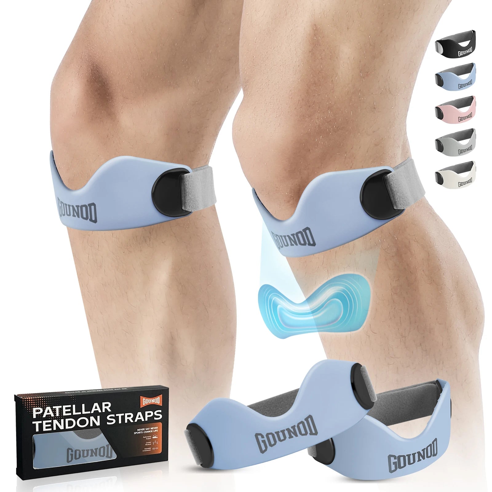 Tendon Support Strap for Knee Pain Relief Non-slip