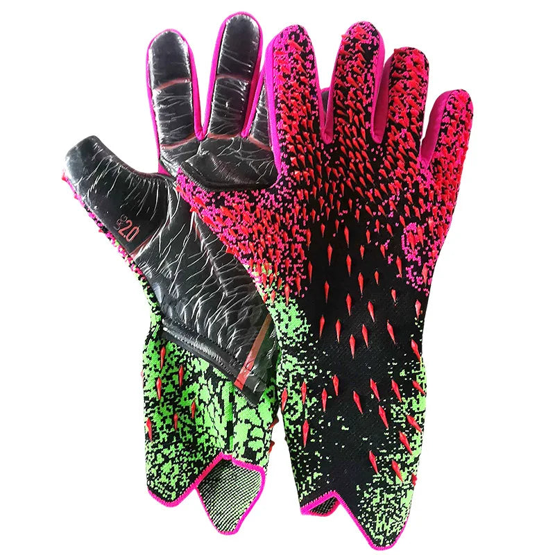 Professional Football Soccer Goalkeeper Gloves for Adults And Teenagers Thickened Protection Handwear for Goalie