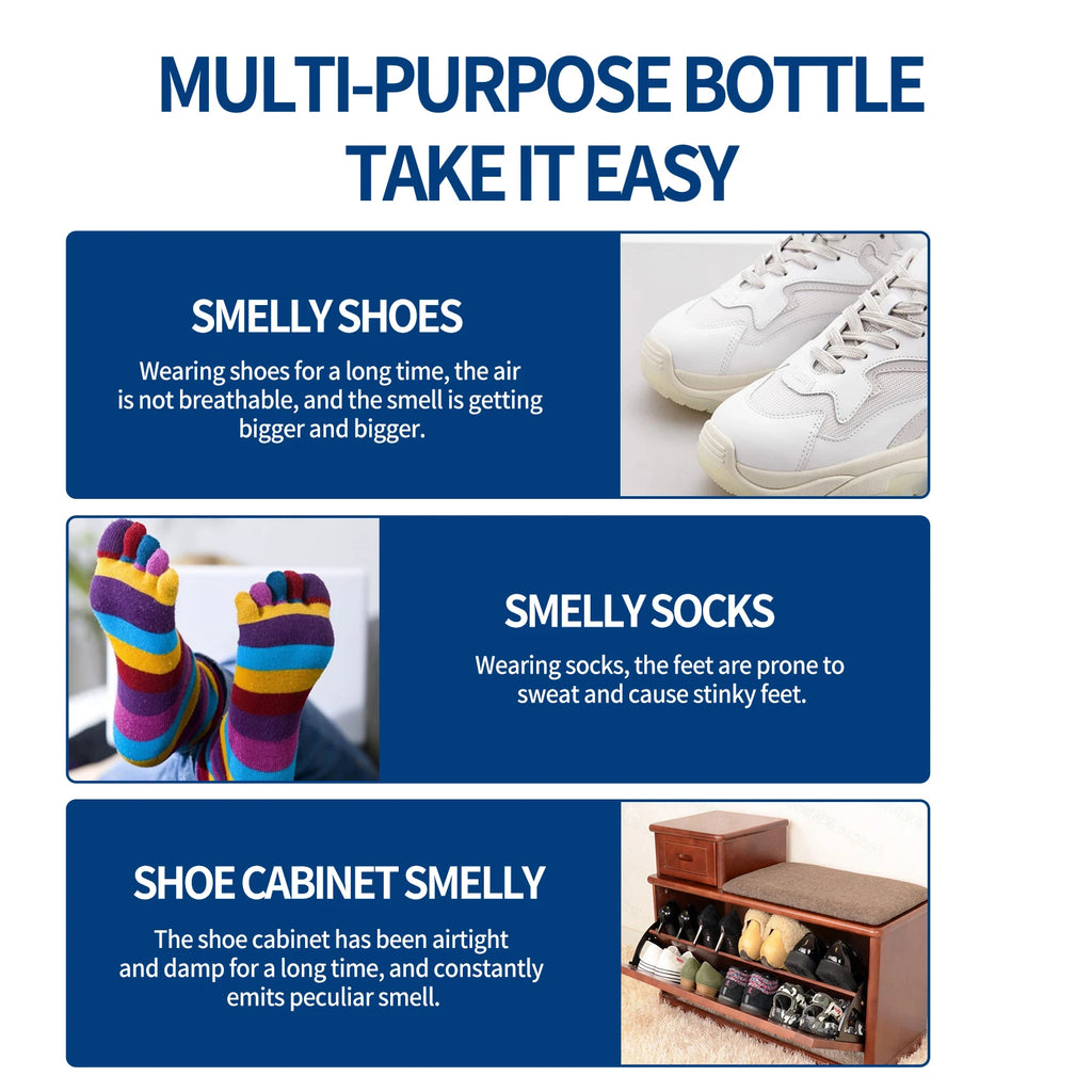 Footwear Deodorant Spray Prevent Fungal Growth