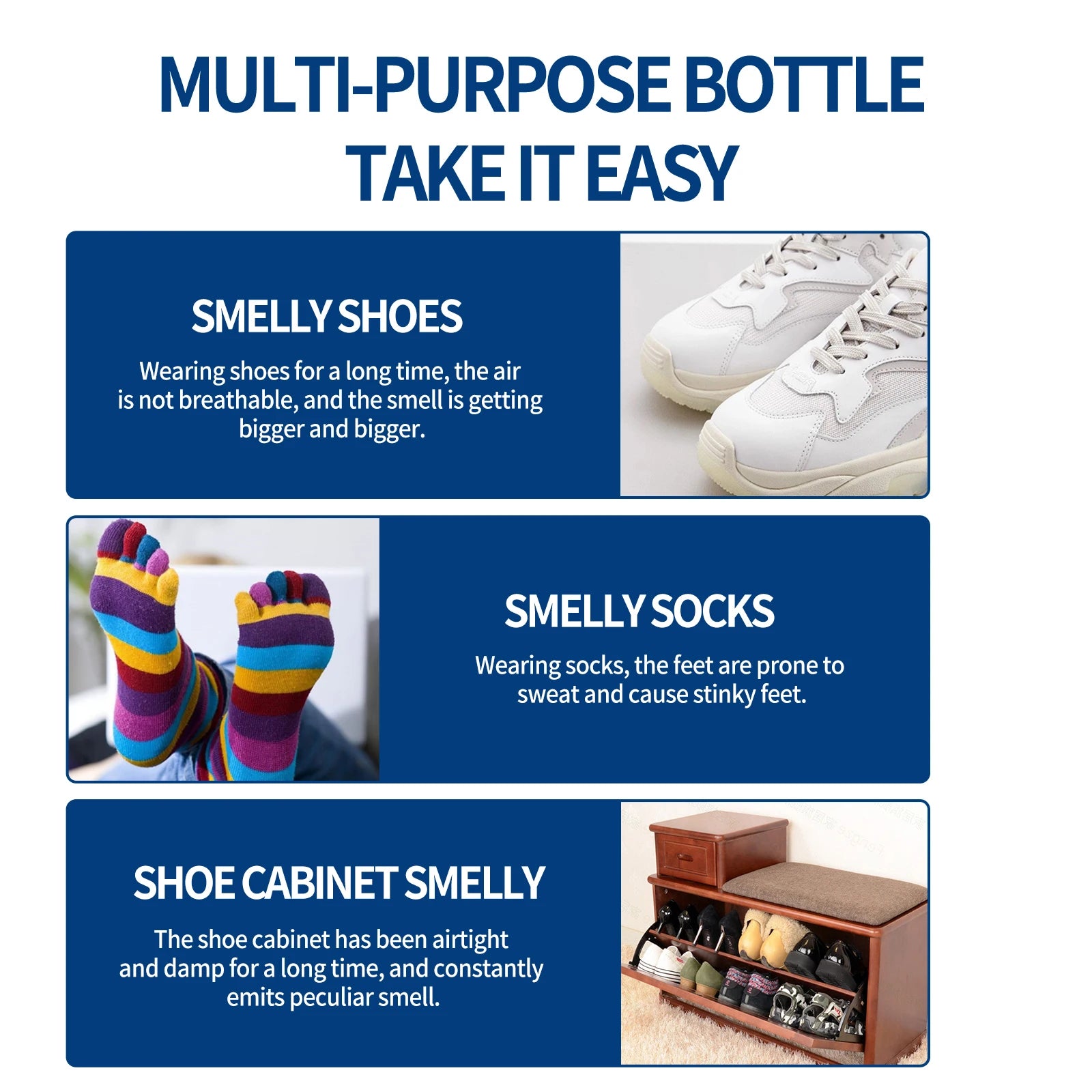 Footwear Deodorant Spray Prevent Fungal Growth