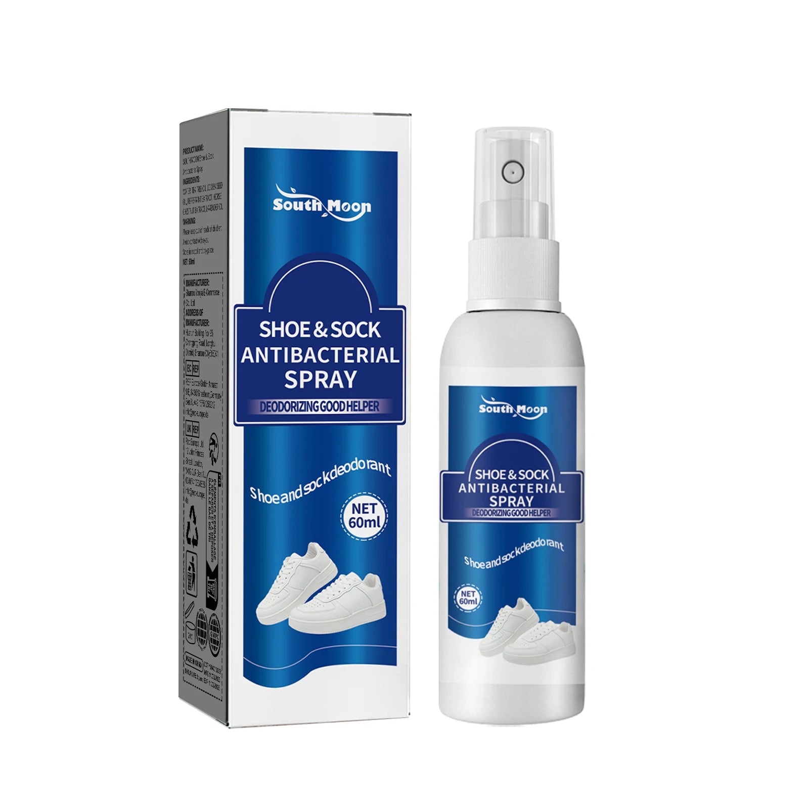 Footwear Deodorant Spray Prevent Fungal Growth