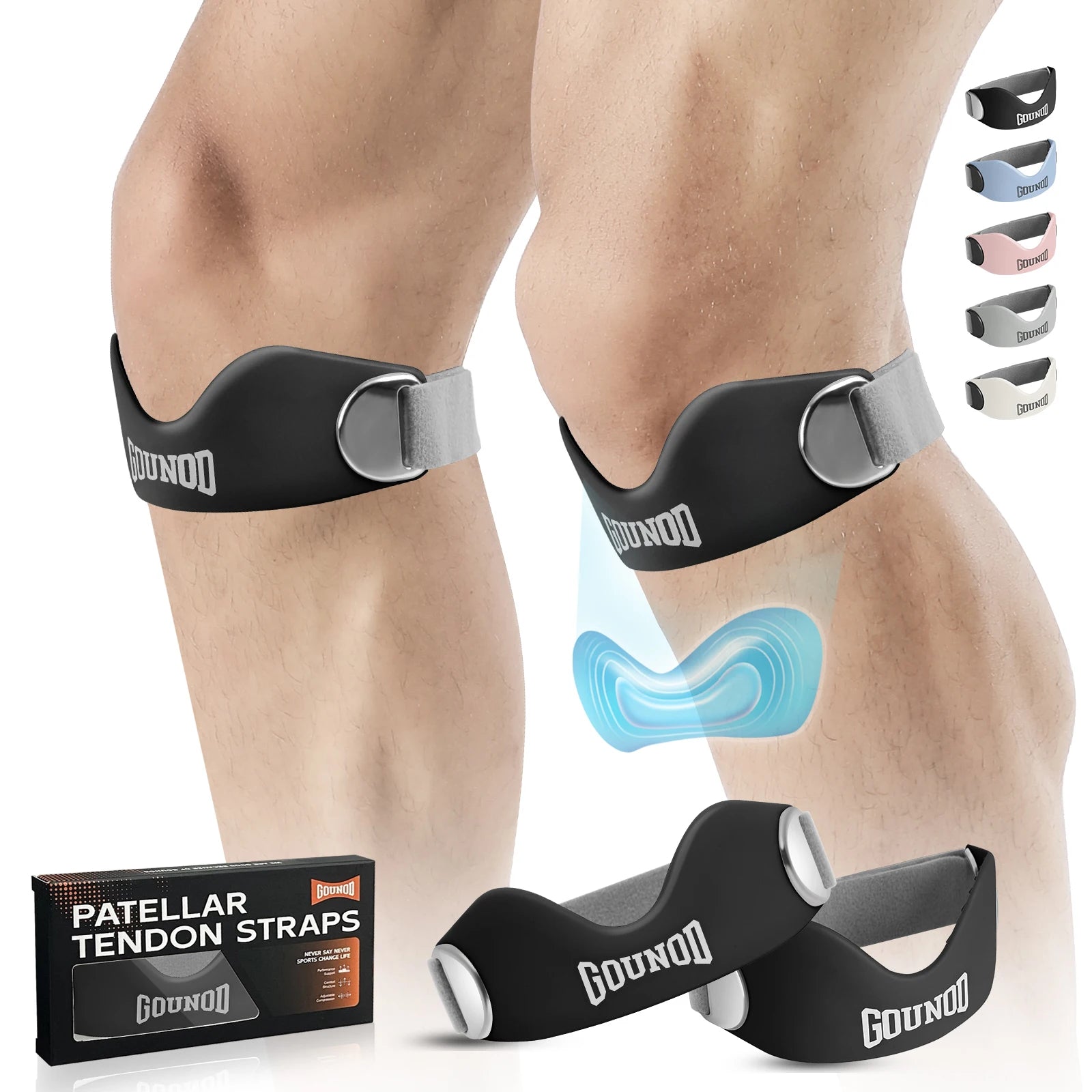 Tendon Support Strap for Knee Pain Relief Non-slip