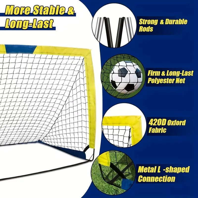 4'x 3' Portable  Soccer Goals