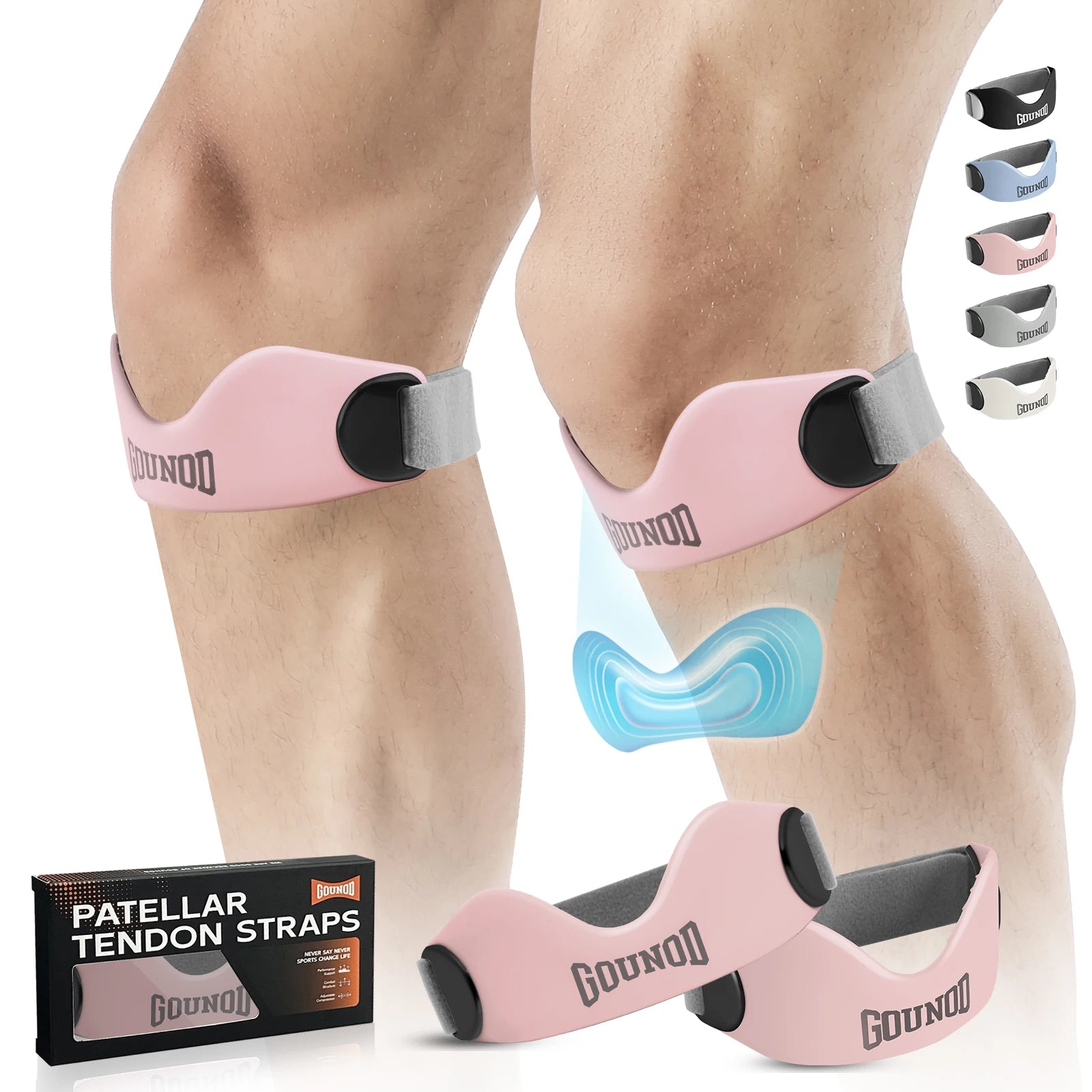Tendon Support Strap for Knee Pain Relief Non-slip