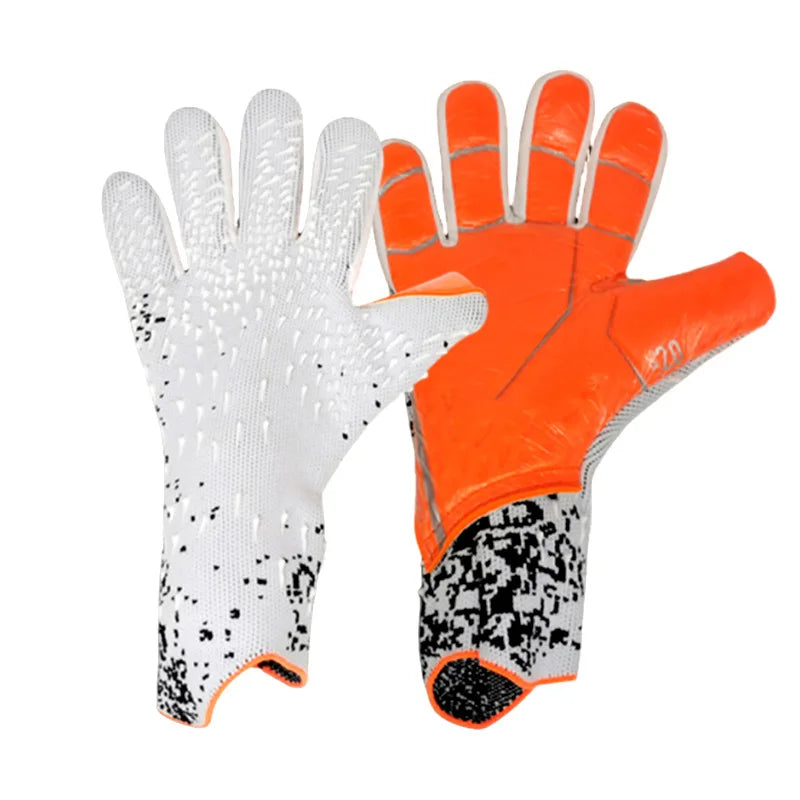 Professional Football Soccer Goalkeeper Gloves for Adults And Teenagers Thickened Protection Handwear for Goalie