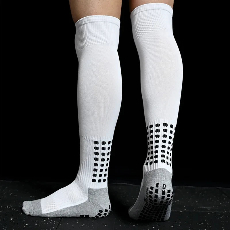 New Long Football Socks Silicone Suction Cup Grip