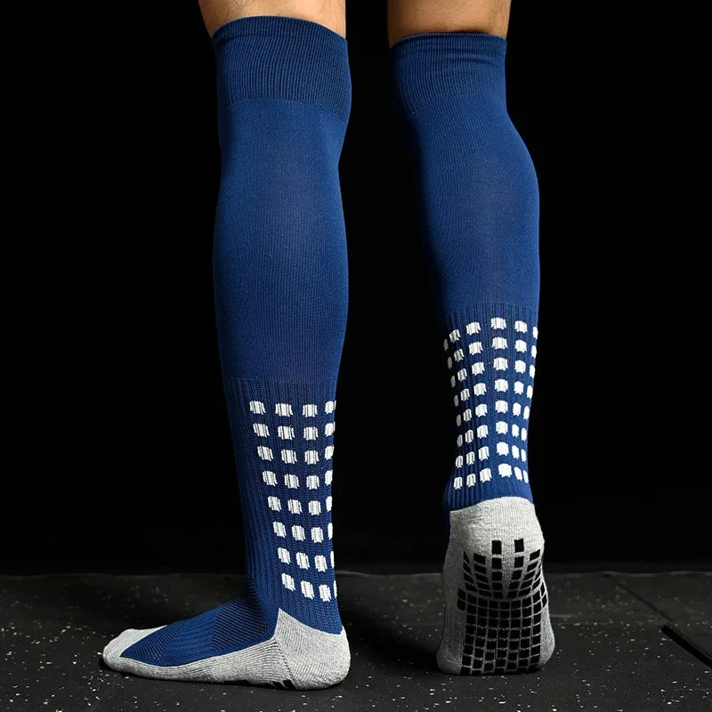 New Long Football Socks Silicone Suction Cup Grip