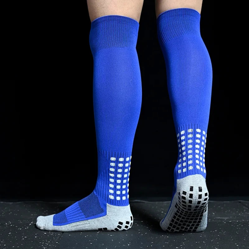 New Long Football Socks Silicone Suction Cup Grip