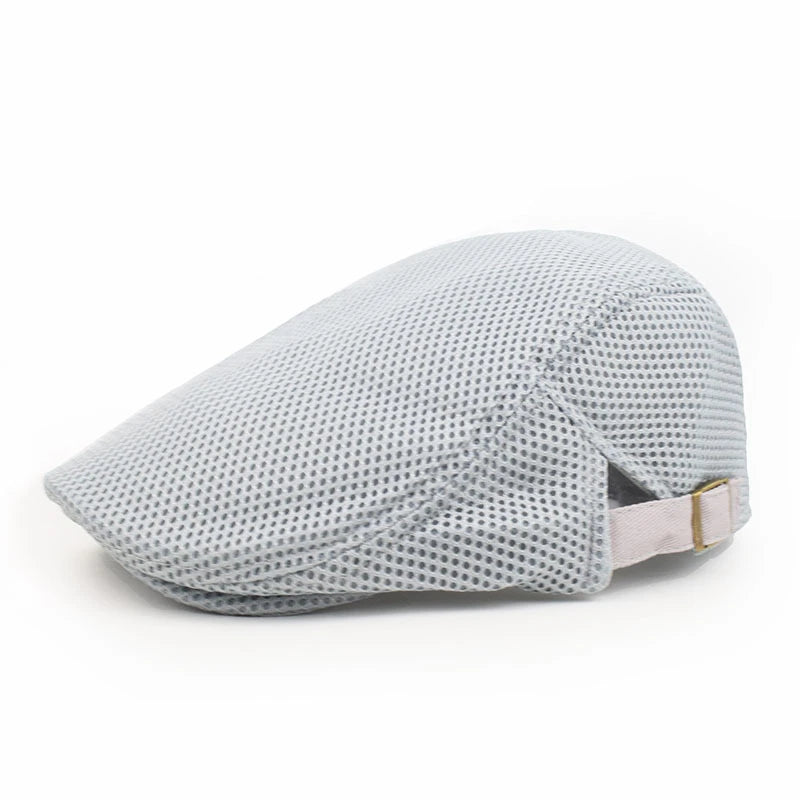 Men Mesh Newsboy Caps