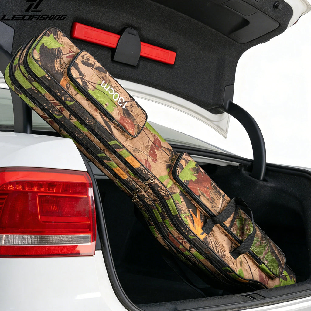 Waterproof Fishing Pole Storage Bag Large Capacity