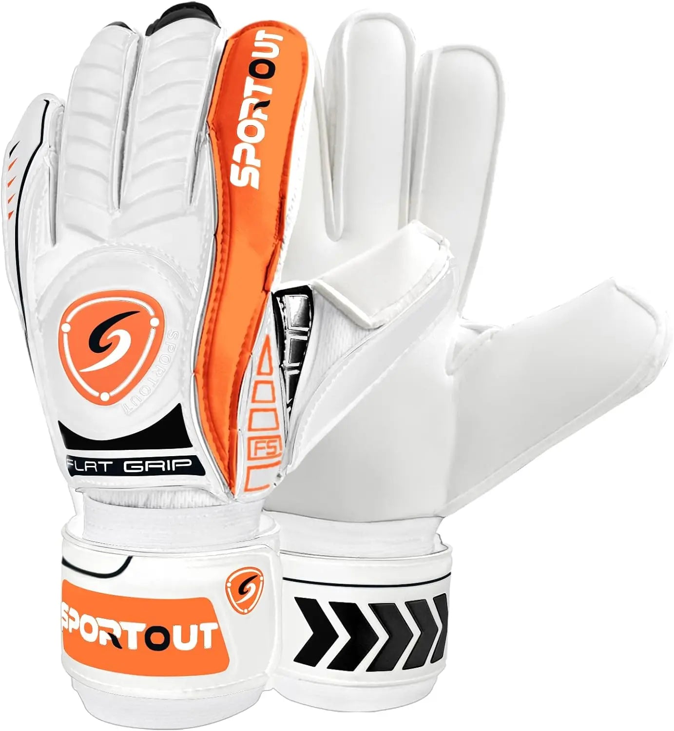 Sportout Goalie Gloves, Goalkeeper for Kids