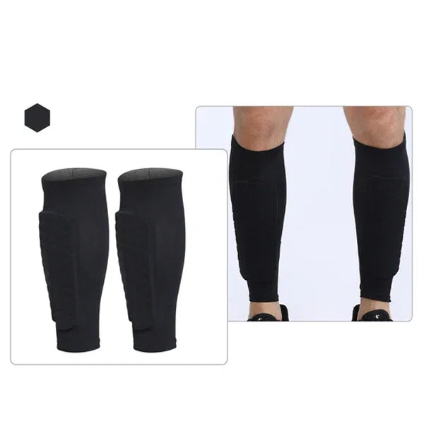 (XS-2XL)1 Pair Kids Teen Soccer Shin Pads Anti-collision