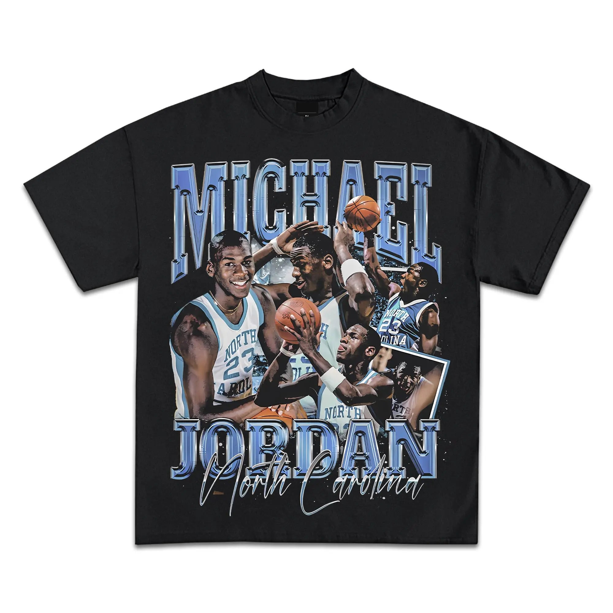 Pop Culture Vintage Graphic T-Shirt Collection American Rap Basketball Streetwear