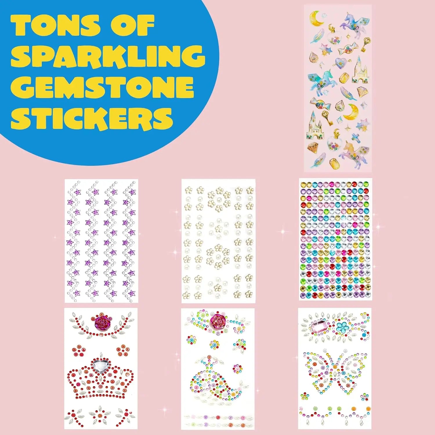 Decorate Baseball Cap Gems Stickers Art Crafts