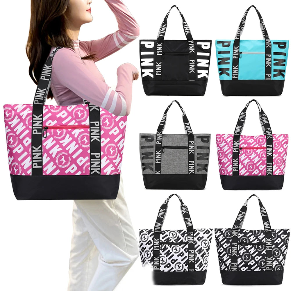 Durable Nylon Weekender Bag for Weekend Travel Fits Bluetooth Earphones Phone Case and Fitness Tracker with Easy Carry Handle