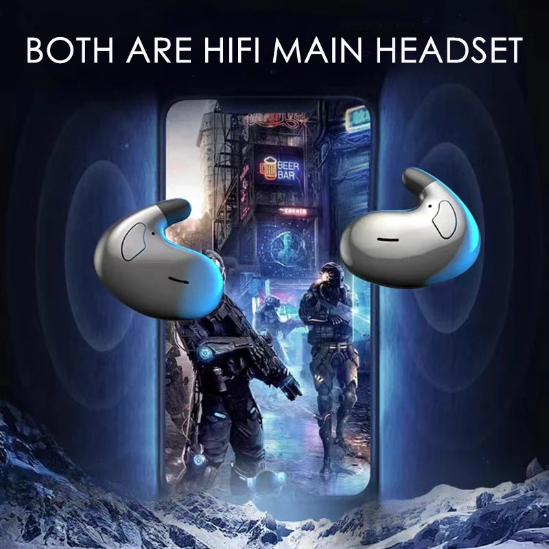 Ultra-thin Sleep Wireless Bluetooth Headphones