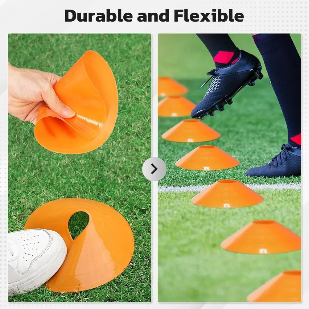 10pcs football training cone Disc