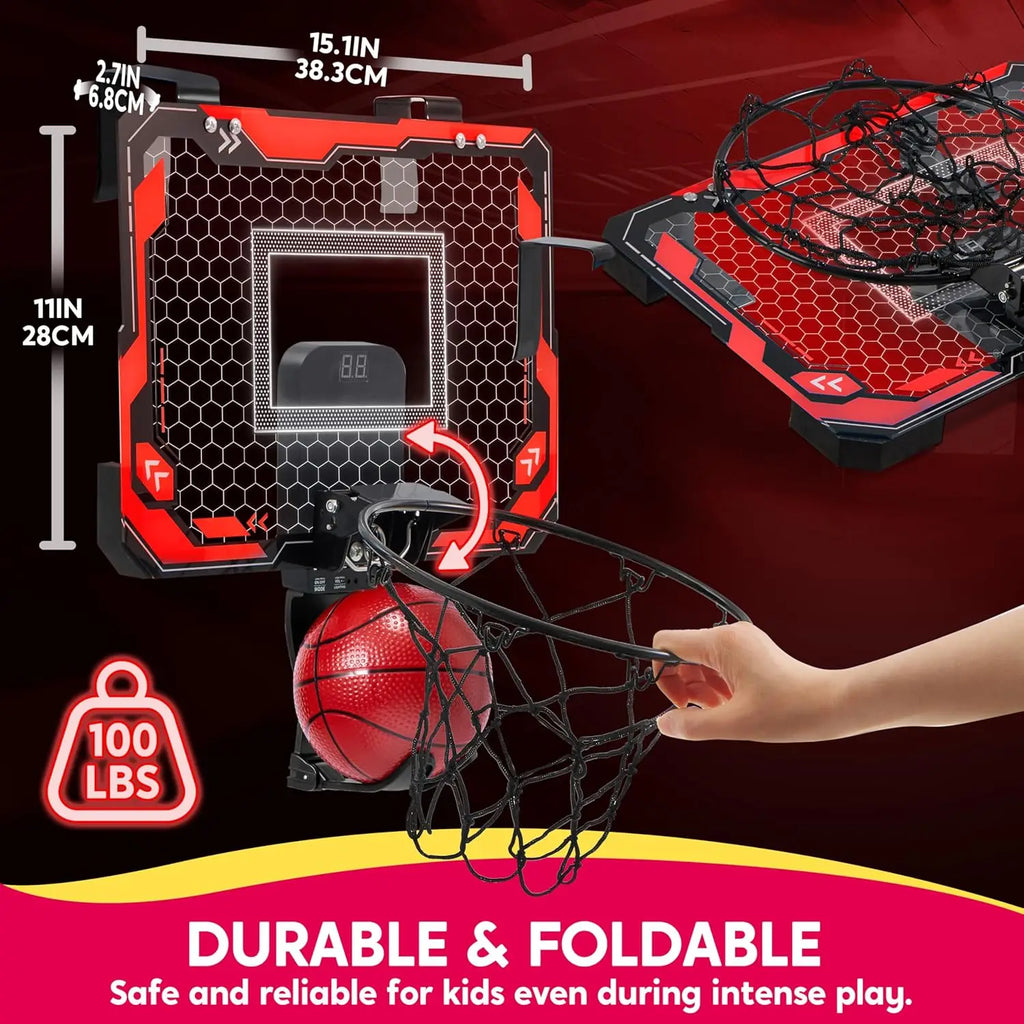 Mini Indoor Basketball Hoop Over Door