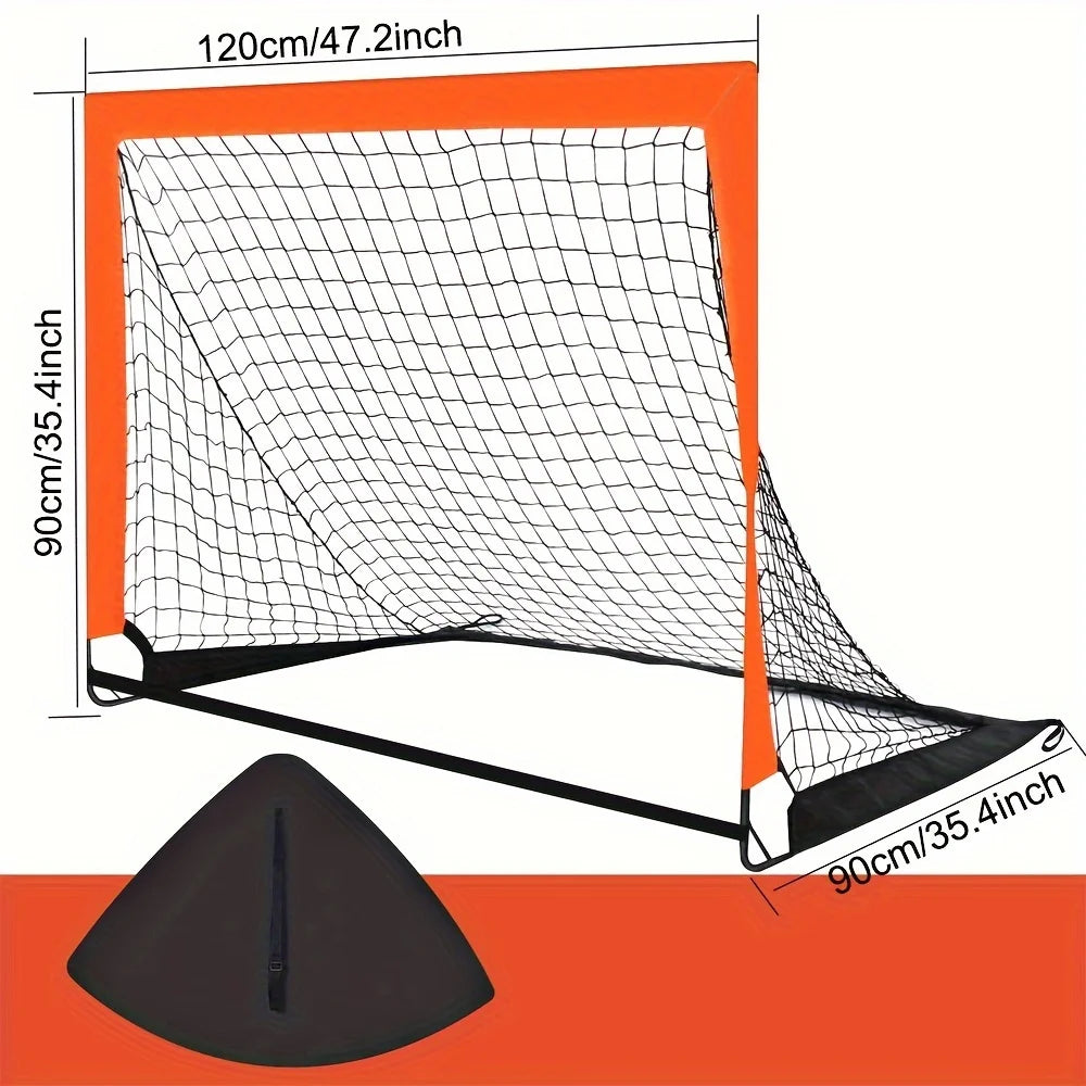 1/2pcs Kids Soccer Goals for Backyard