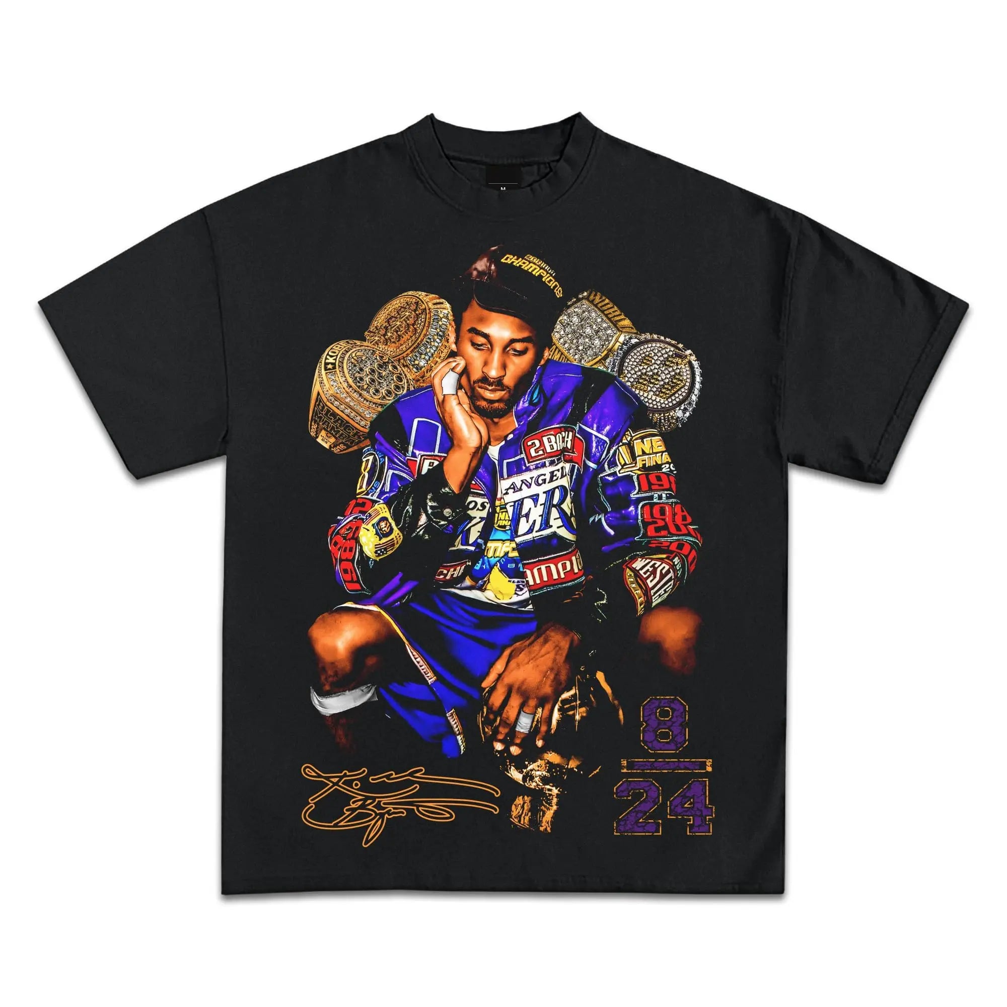 Pop Culture Vintage Graphic T-Shirt Collection American Rap Basketball Streetwear
