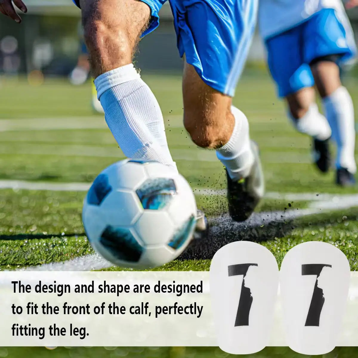 Ultra-Lightweight Soccer Shin Guards - Durable,