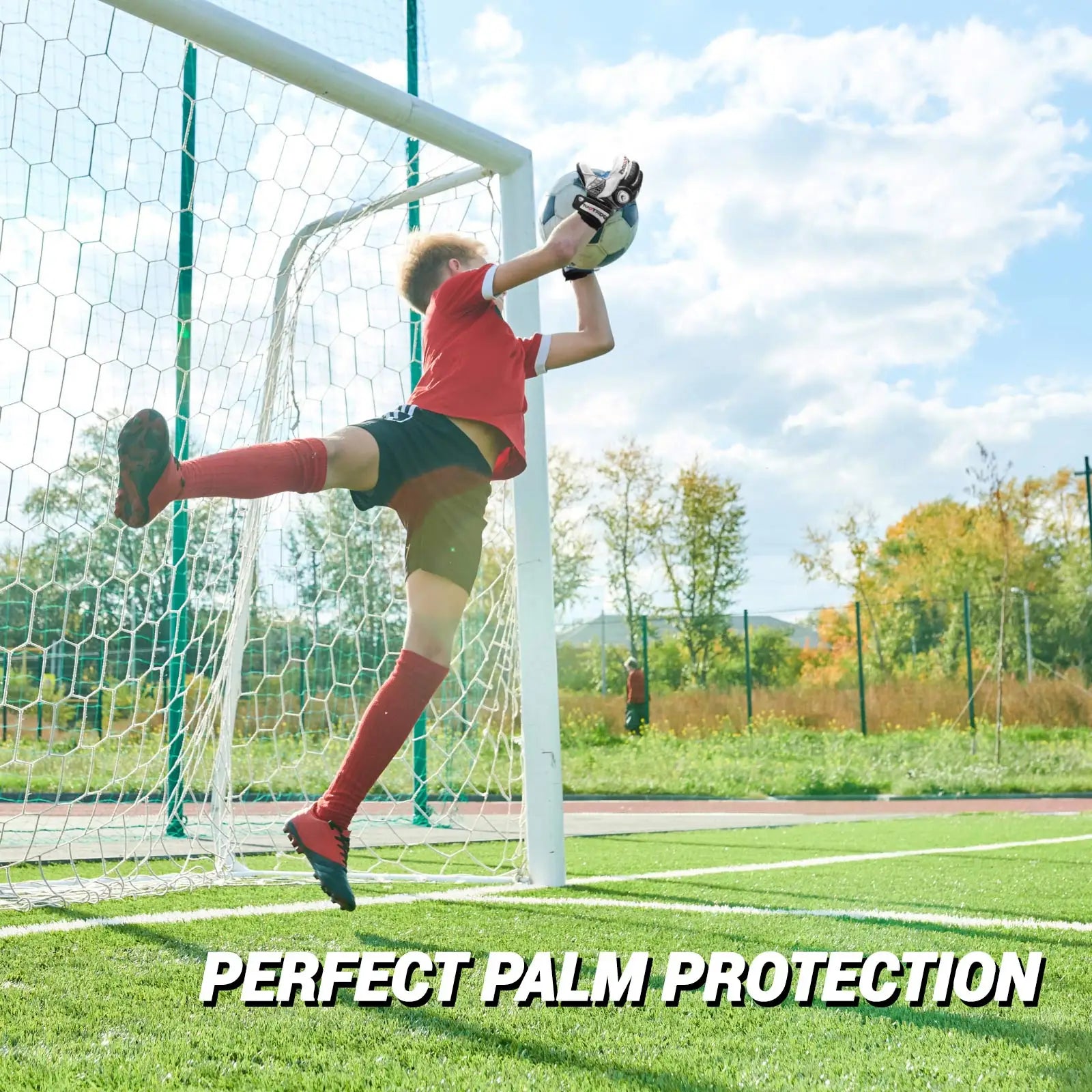 Sportout Goalie Gloves, Goalkeeper for Kids