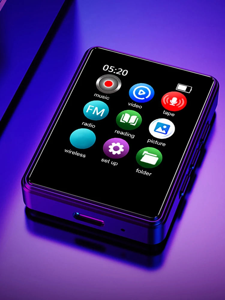 MP3/MP4 Digital Audio Player Bluetooth Touchscreen E-Book Voice Recorder
