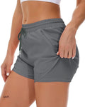 New Women's Fashion Double Layer Beach Shorts