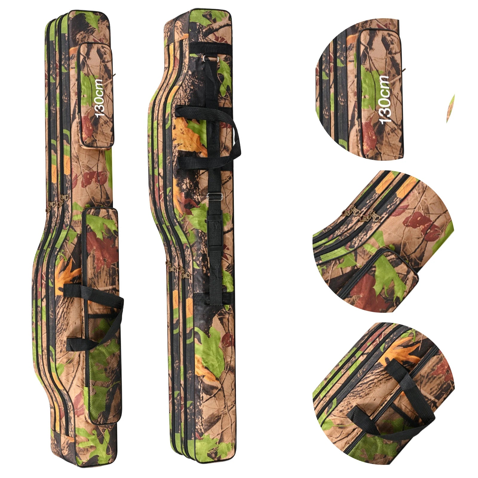 Waterproof Fishing Pole Storage Bag Large Capacity