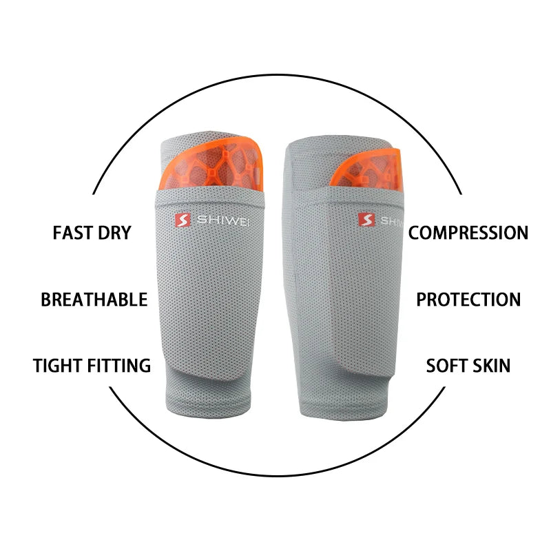 Soccer Shin Guard Pad Sports Knee Pads Calf Sleeve Sock