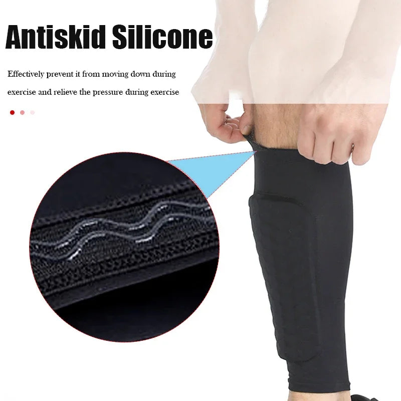 (XS-2XL)1 Pair Kids Teen Soccer Shin Pads Anti-collision