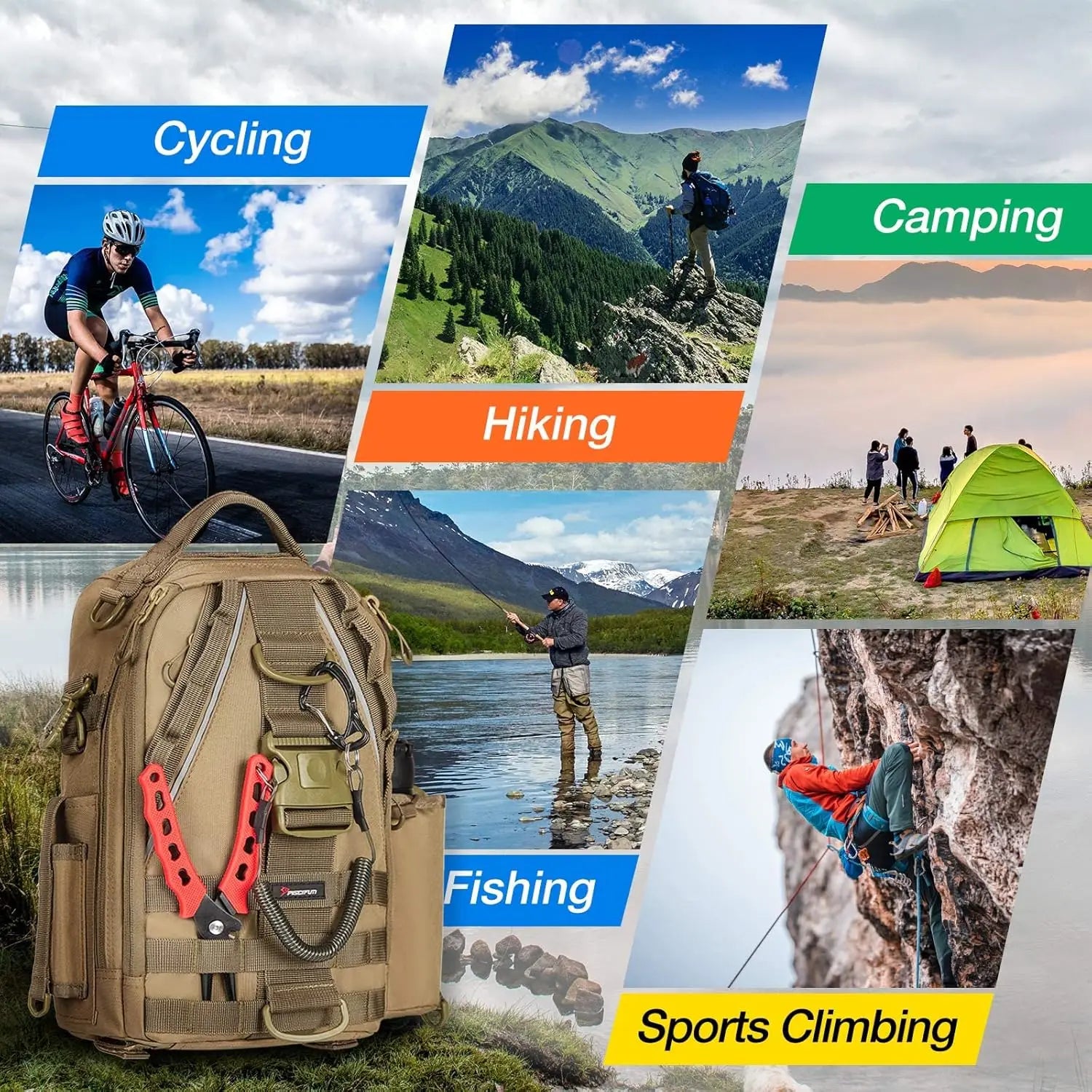 Backpack Waterproof Lightweight Bag