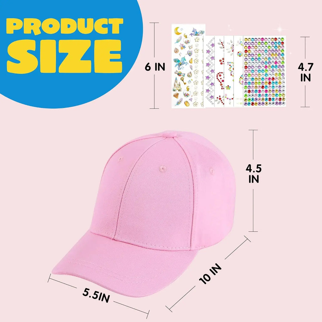 Decorate Baseball Cap Gems Stickers Art Crafts