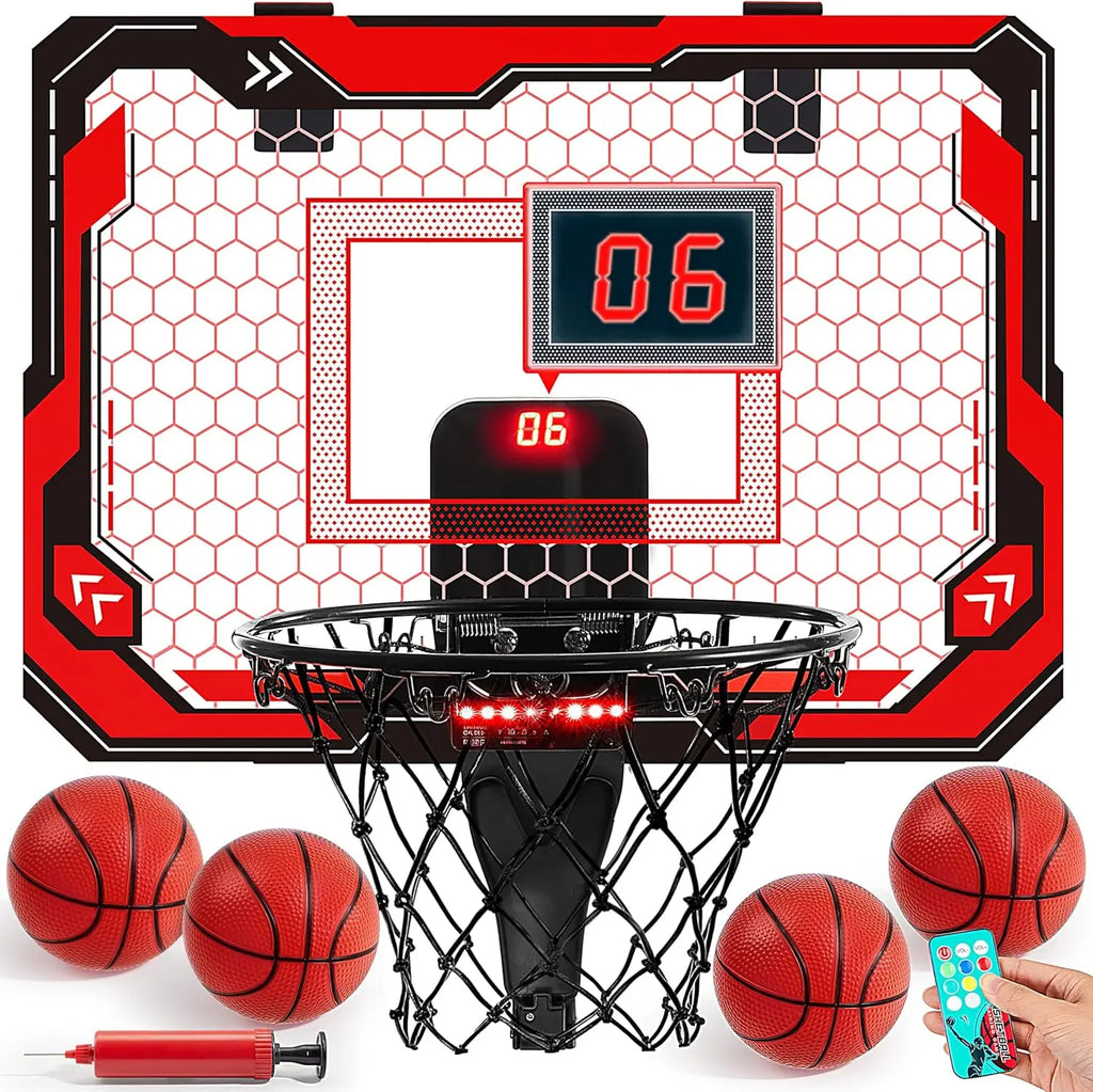 Mini Indoor Basketball Hoop Over Door