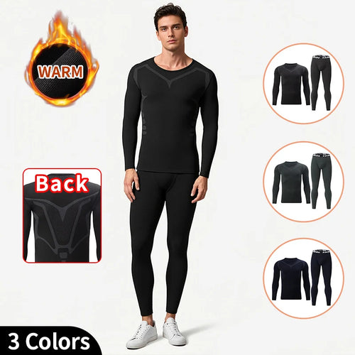 2-pcs Men's Fashionable Warm Sports Suit Plus Size