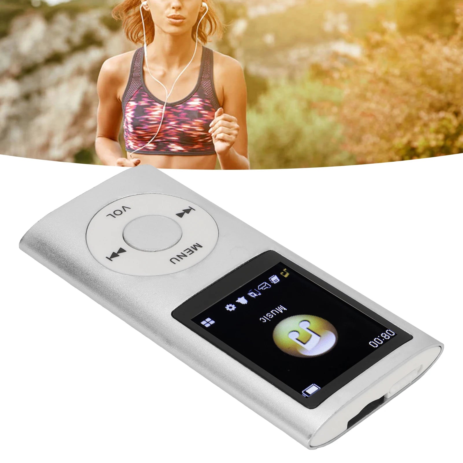 MP3 Player Stylish Multifunctional MP3 Music Player