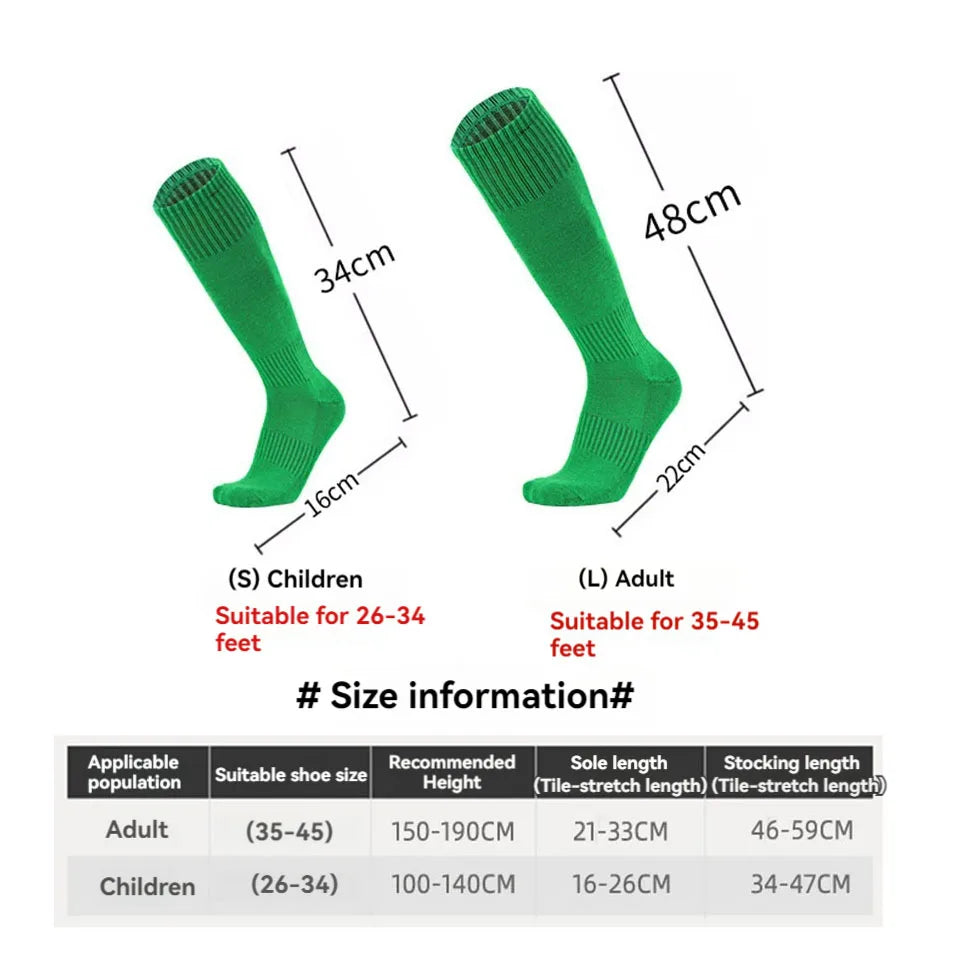 Loogdeel 1 Pair Kids Soccer Socks