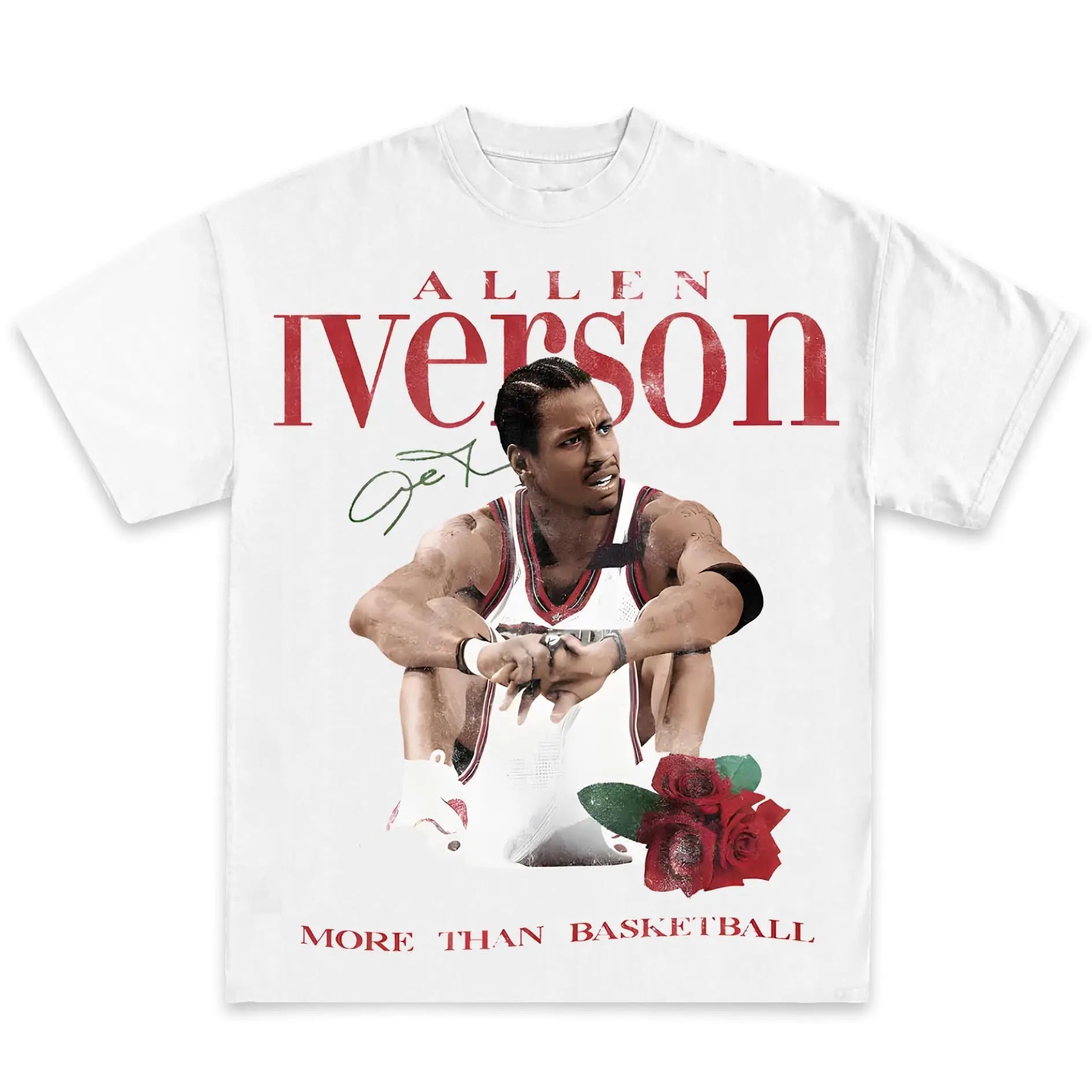 Pop Culture Vintage Graphic T-Shirt Collection American Rap Basketball Streetwear