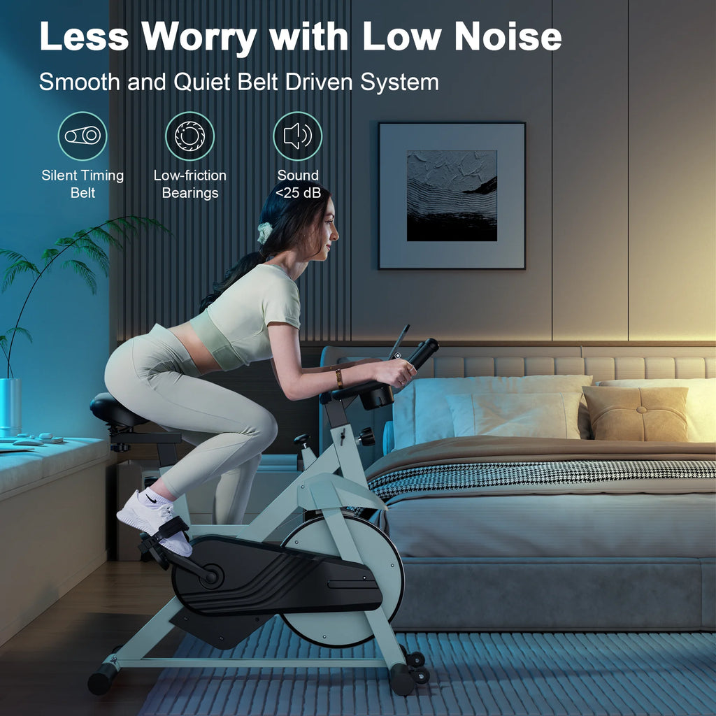 Superun Exercise Bike, Low Noise