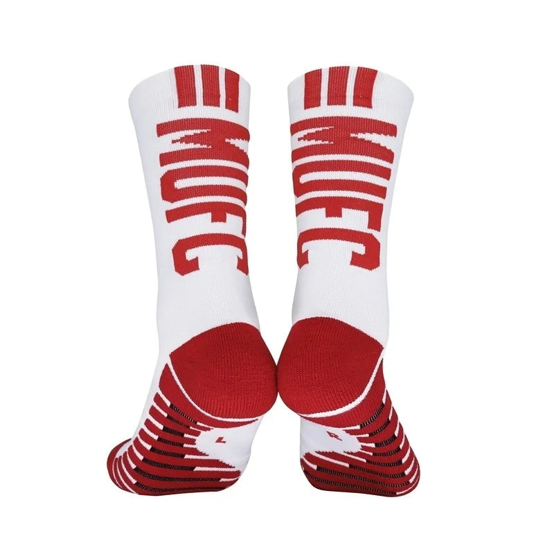 Socks Club Soccer Non-slip Sports Breathable