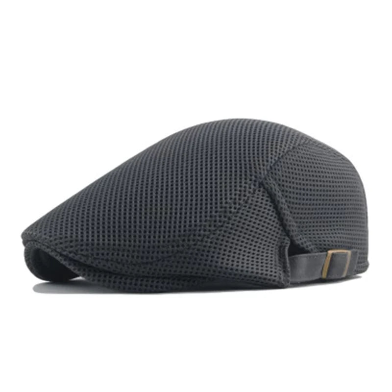 Men Mesh Newsboy Caps