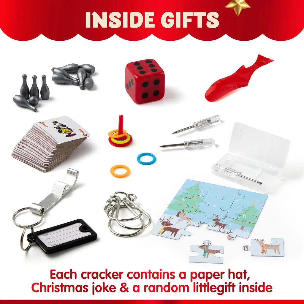 Non-Snap Party Table Favors Christmas Characters