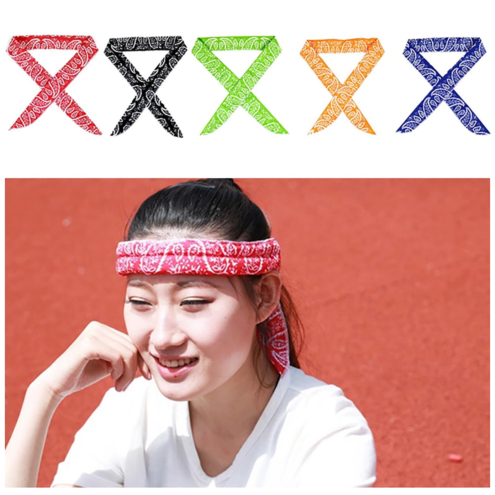 Cooling Bandana Reusable Ice for Active People