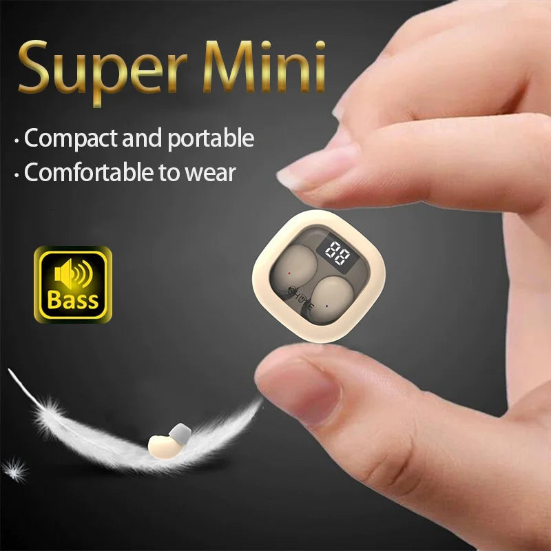 Small Bluetooth Wireless Earbuds