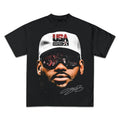 Pop Culture Vintage Graphic T-Shirt Collection American Rap Basketball Streetwear
