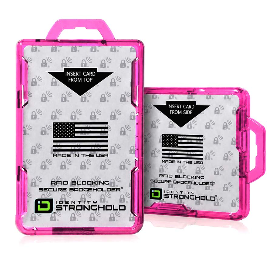 Secure Badge Holder DuoLite ® Vertical 2 ID Card Holder